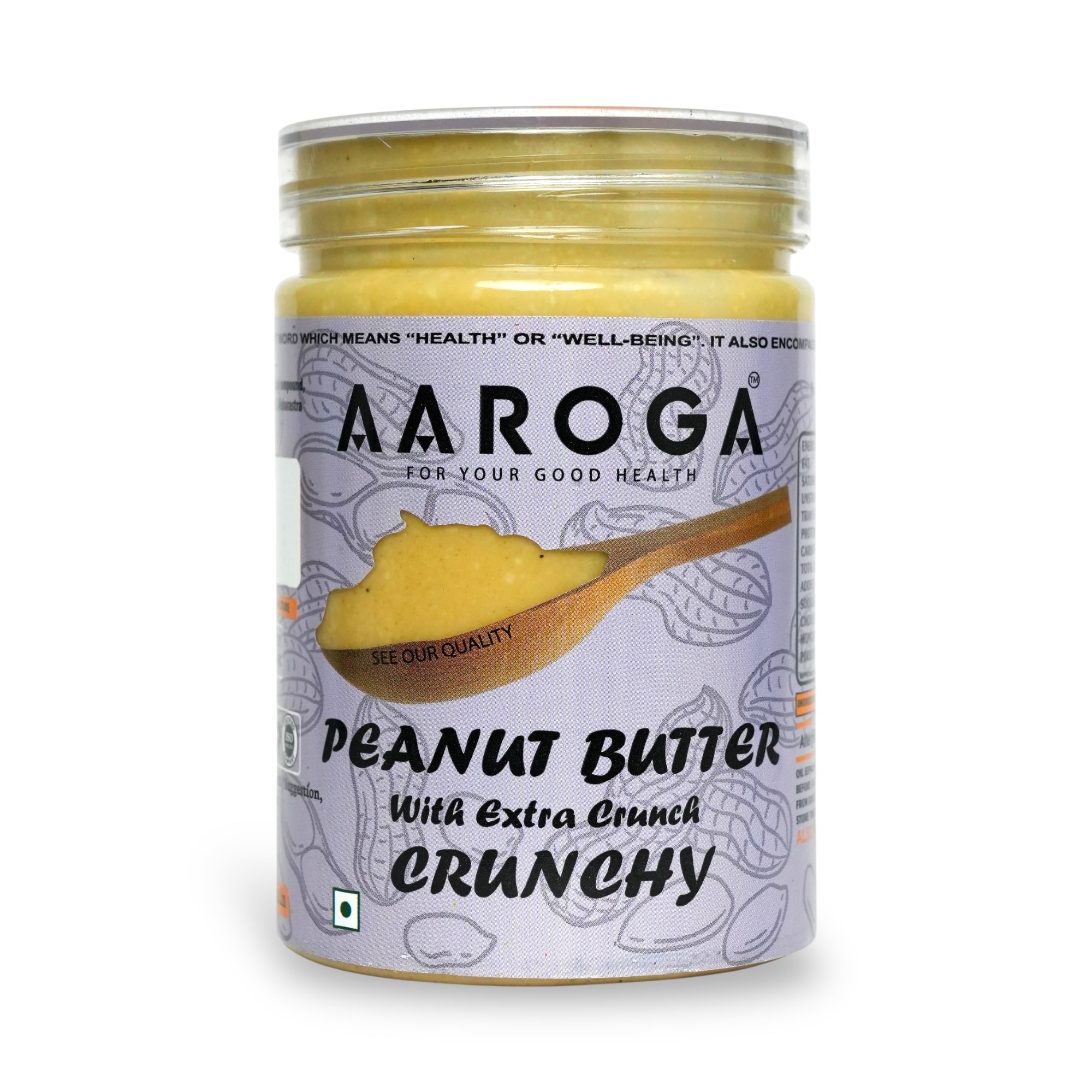 Aaroga Peanut Butter Crunchy (400g)