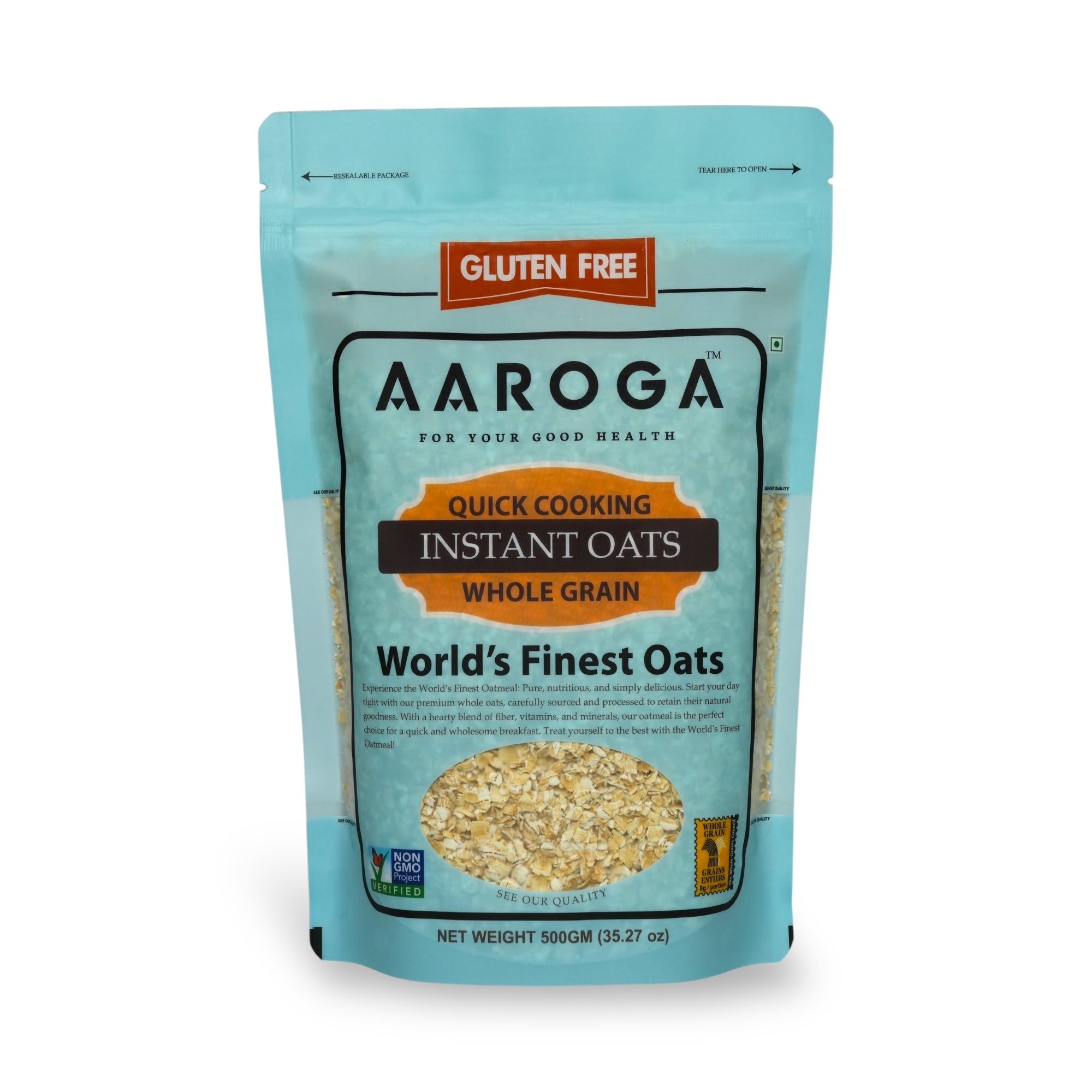 Aaroga Quick Cooking Instant Oats (500 GMS)